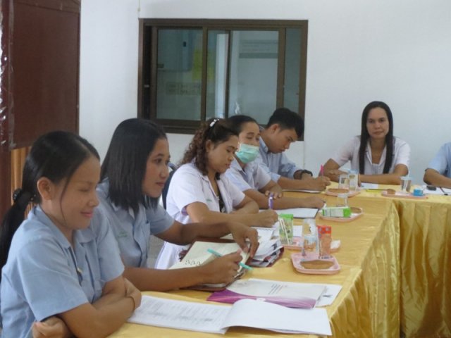 รับนิเทศงานระบาด 15 สค 57