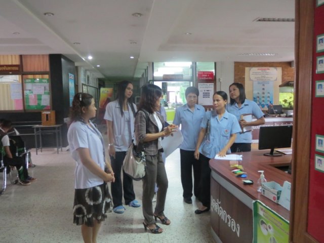 รับนิเทศงานระบาด 15 สค 57