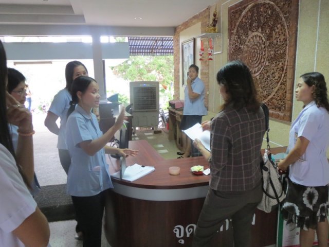 รับนิเทศงานระบาด 15 สค 57