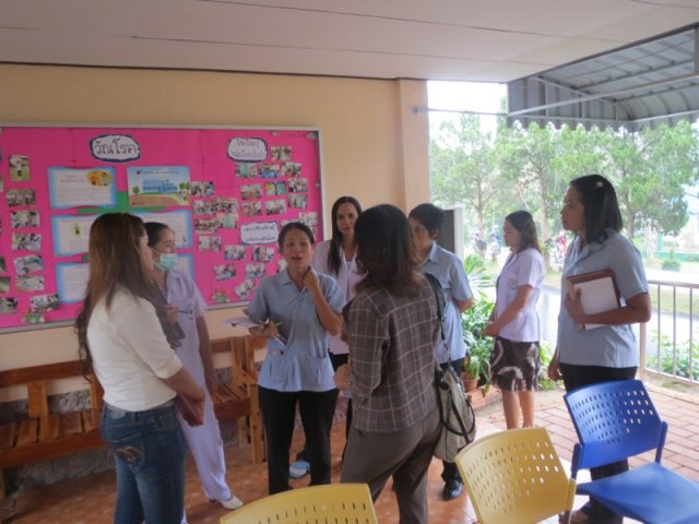 รับนิเทศงานระบาด 15 สค 57