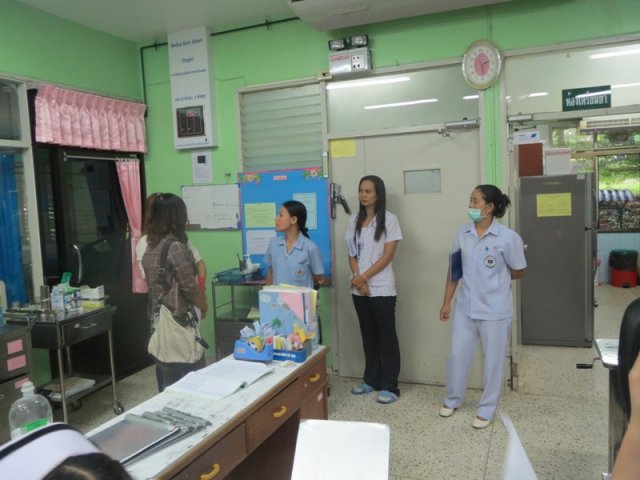 รับนิเทศงานระบาด 15 สค 57