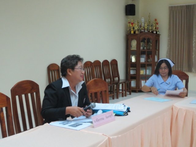 รับการเยี่ยมประเมินมาตรฐานสภาการพยาบาล