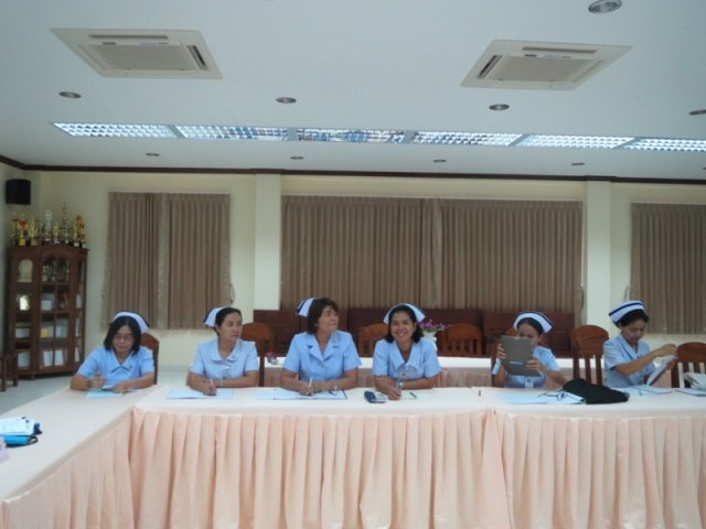 รับการเยี่ยมประเมินมาตรฐานสภาการพยาบาล