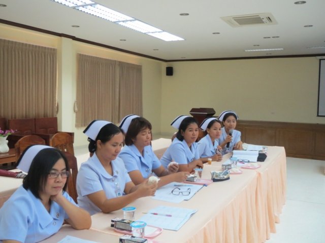 รับการเยี่ยมประเมินมาตรฐานสภาการพยาบาล
