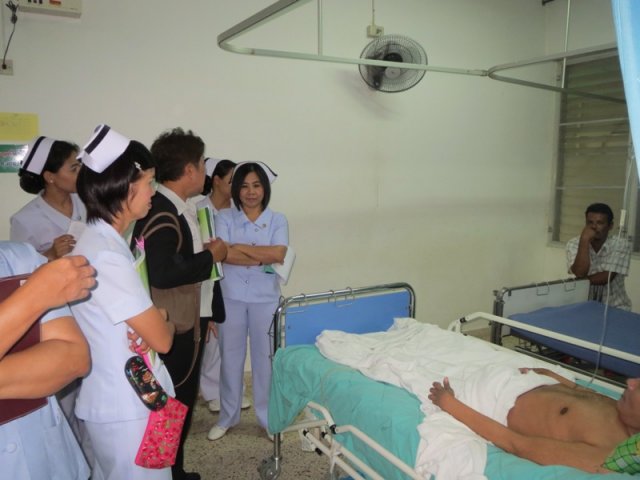 รับการเยี่ยมประเมินมาตรฐานสภาการพยาบาล