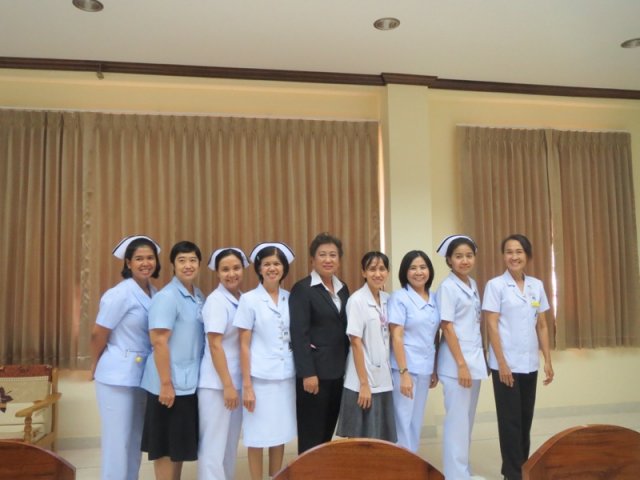 รับการเยี่ยมประเมินมาตรฐานสภาการพยาบาล