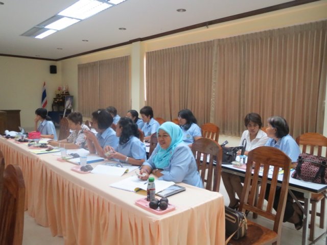 รับการนิเทศงานผสมผสาน ของสำนักงานสาธารณสุขจังหวัดพัทลุง ครั้งที่ 1 ปีงบประมาณ 2557 