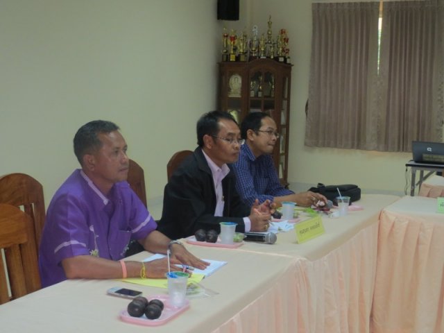 รับการนิเทศงานผสมผสาน ของสำนักงานสาธารณสุขจังหวัดพัทลุง ครั้งที่ 1 ปีงบประมาณ 2557 