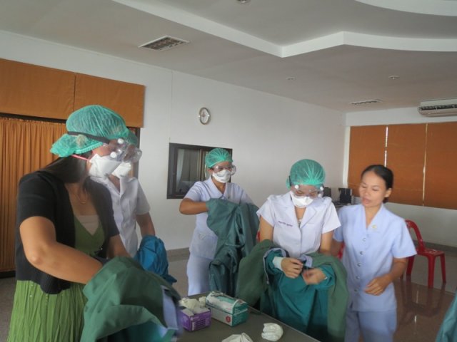 ซ้อมแผนรับโรคอุบัติใหม่อุบัติซ้ำ 7 สค 57