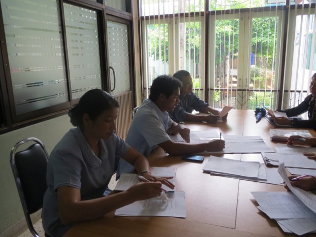 ประชุมทีม ENV