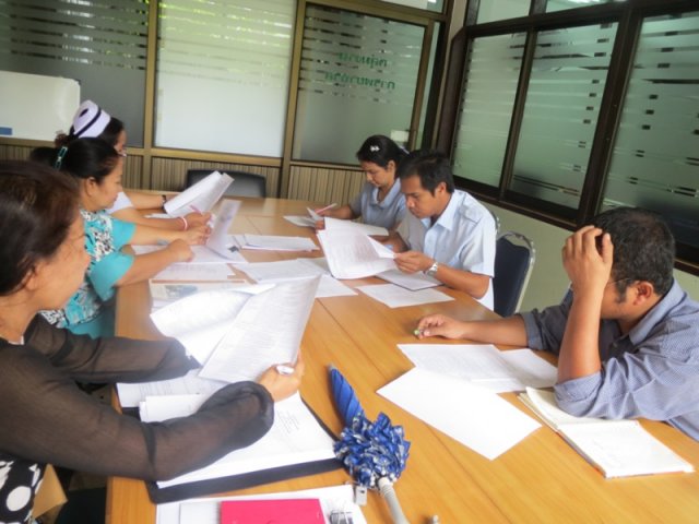 ประชุมทีม ENV